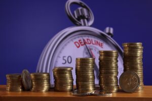 deadline, debt, money, clock, pay, euro, coins, concept, debt, debt, debt, debt, debt